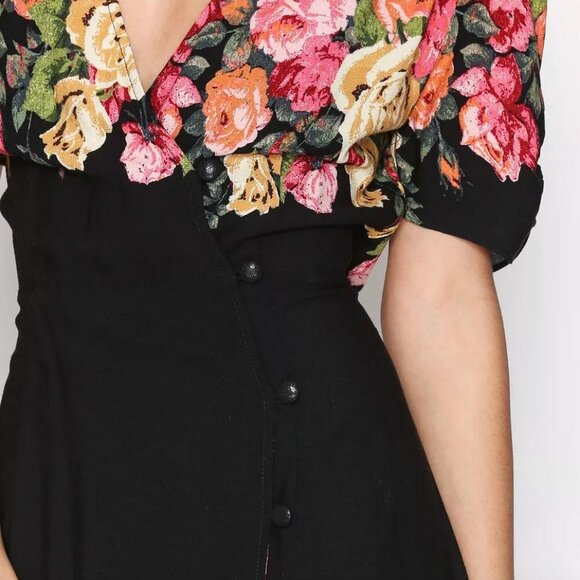 Free People Jaimie Floral Midi Dress | Small - Picture 3 of 11